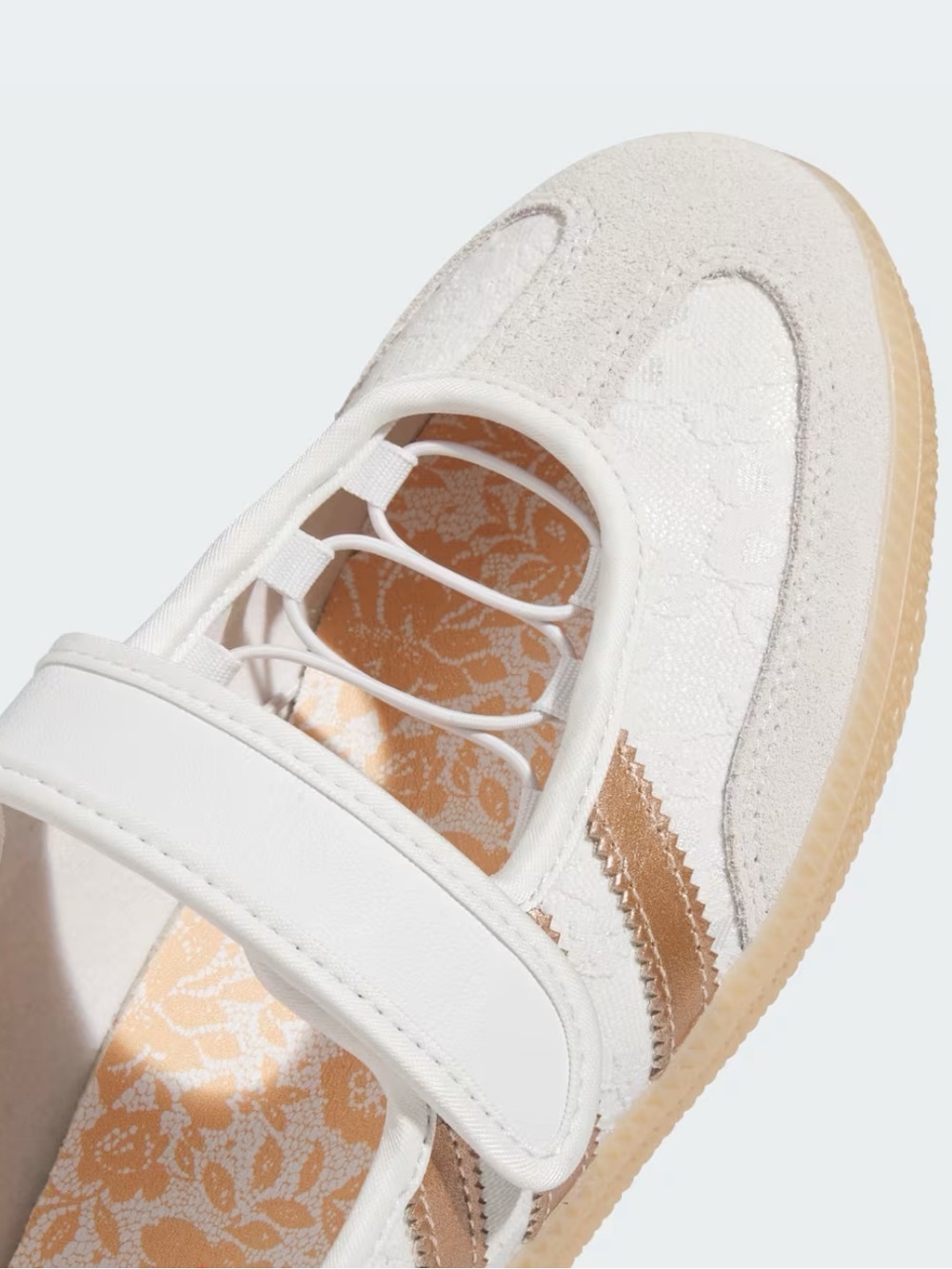 🧴 ADIDAS SAMBA JANE LACE PEARL CREAM 🧴 - Picture 5 of 5